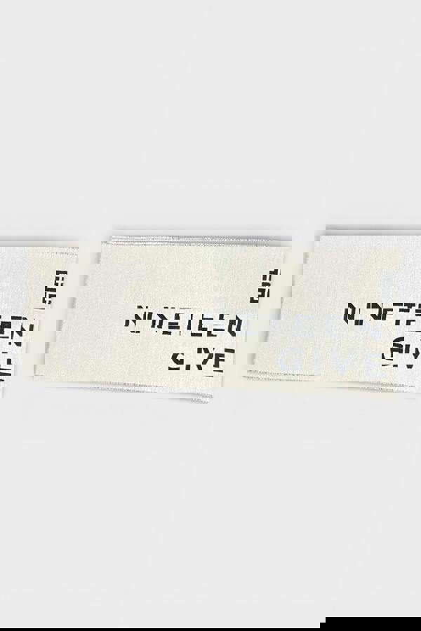 Givenchy Date Logo Print Wool Scarf Grey