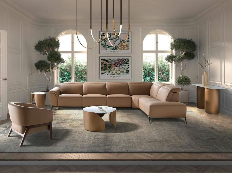 Angel Cerdá Brown Leather Armchair 5189