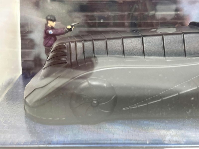 Eaglemoss 1989 Batman Batmobile Armour Mode With Figures 1:43 Scale Eaglemoss MagBAT1989armour