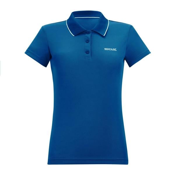Regatta Womens/Ladies Maverick V Polo Shirt - Aviator Blue - 