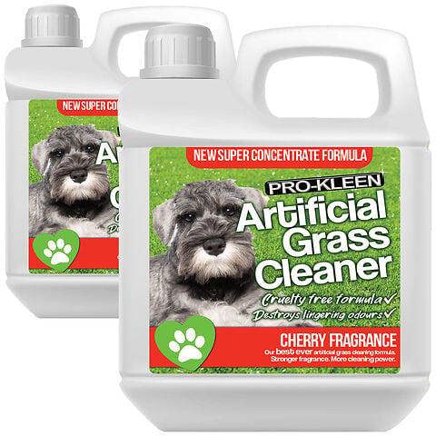 ProKleen Pro-Kleen Artificial Grass Cleaner for Dogs and Pet Friendly Cruelty Free Disinfectant with Deodoriser 4 in 1 Cherry 2L