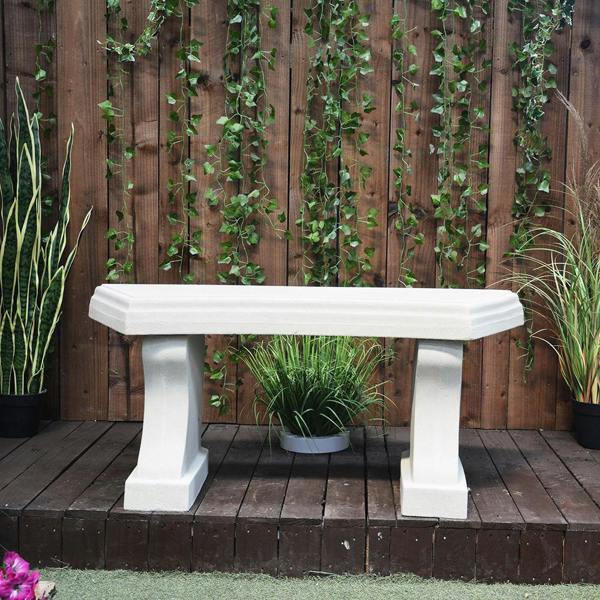 BLK Sandstone Curved Garden Bench Seat