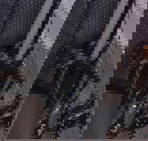 Aidapt Vinyl Wheelchair Cushion Memory Foam 406X406x75