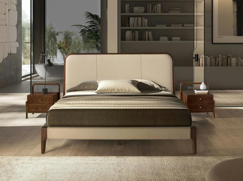 Angel Cerdá Walnut bedside table 7195