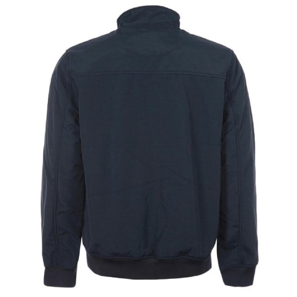 Lyle & Scott Fleece Lined Funnel Neck Jacket - Navy Blue