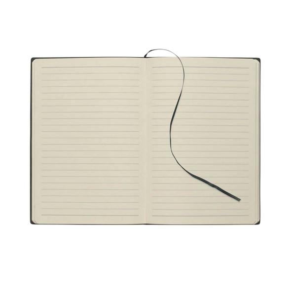 MidOcean Tintray Smokey PU A5 Notebook - Black - 