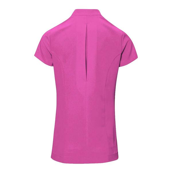 Premier Ladies/Womens *Blossom* Tunic / Health Beauty & Spa / Workwear (Pack of 2) - Hot Pink