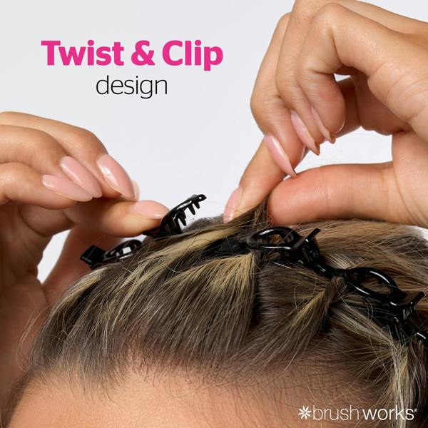 Brushworks Butterfly Clip Headbands - 3 Pack