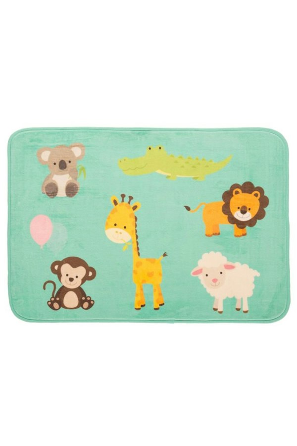 HomeSpace Direct Play Days Funky Animals Kids Childrens Play Rug