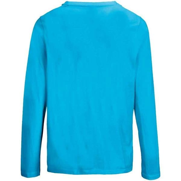 SOLS Womens/Ladies Monarch Long-Sleeved T-Shirt - Aqua