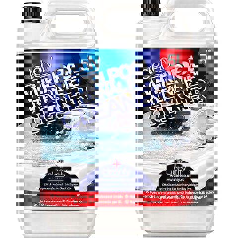 Cleenly Whirlpool Internal Pipe Cleaner Removes Dirt Grime Oil & Odours from Hot Tub Spa and Pool Pipework (5 Litre)