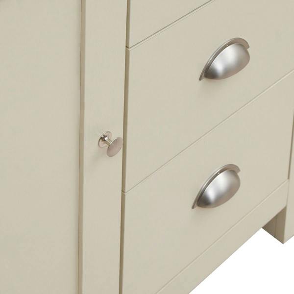 Timber Art Design Lisbon 1 Door 3 Drawer Storage Cabinet Sideboard