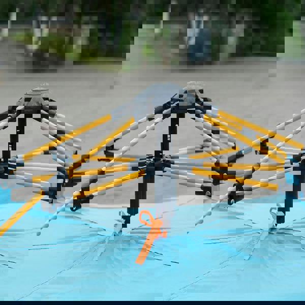 Gr8 Garden Outdoor Automatic Pop Up Camping Tent 3-4 Person Family Sun Shade Hiking Shelter