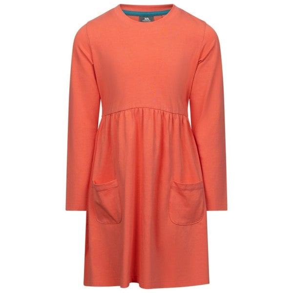 Trespass Girls Morra Dress - Soft Orange