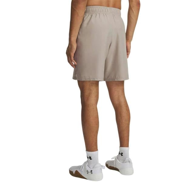 Under Armour Mens Wordmarks Woven Tech Shorts - Timber Wolf - 