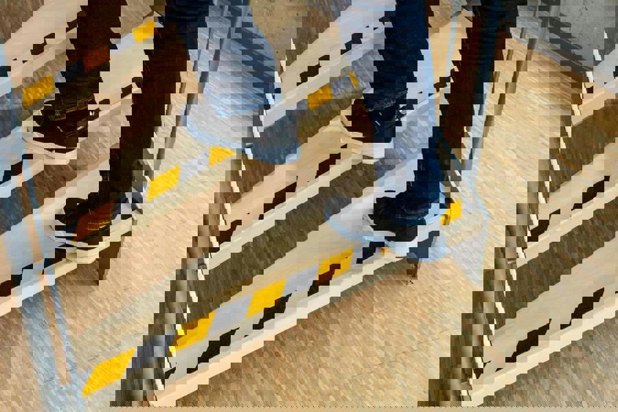 Durable DURALINE GRIP Strong Anti Slip Hazard Warning Floor Tape | 50mm x 15m