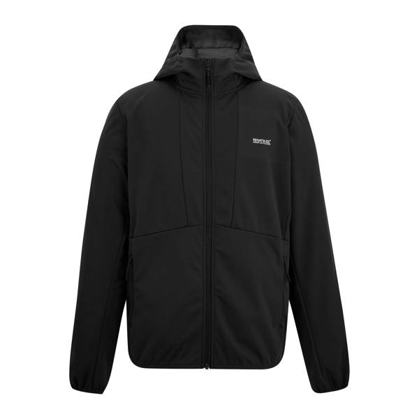 Regatta Mens Tredmoor Soft Shell Jacket - Black - 