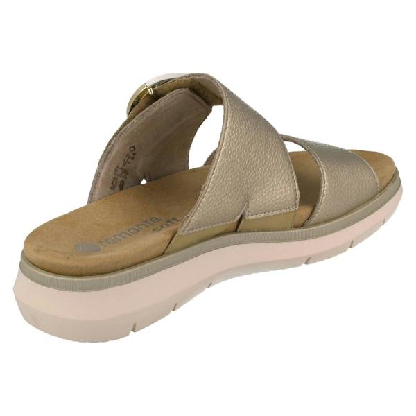 Remonte Ladies Remonte Casual Mules With Adjustable Strap And Removable Footbed D2K51