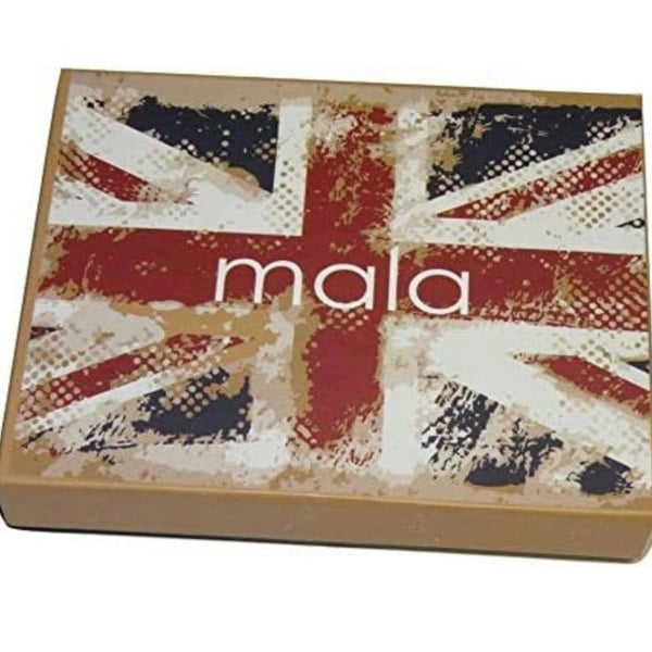 Mala Leather Union Jack RFID Coin Purse
