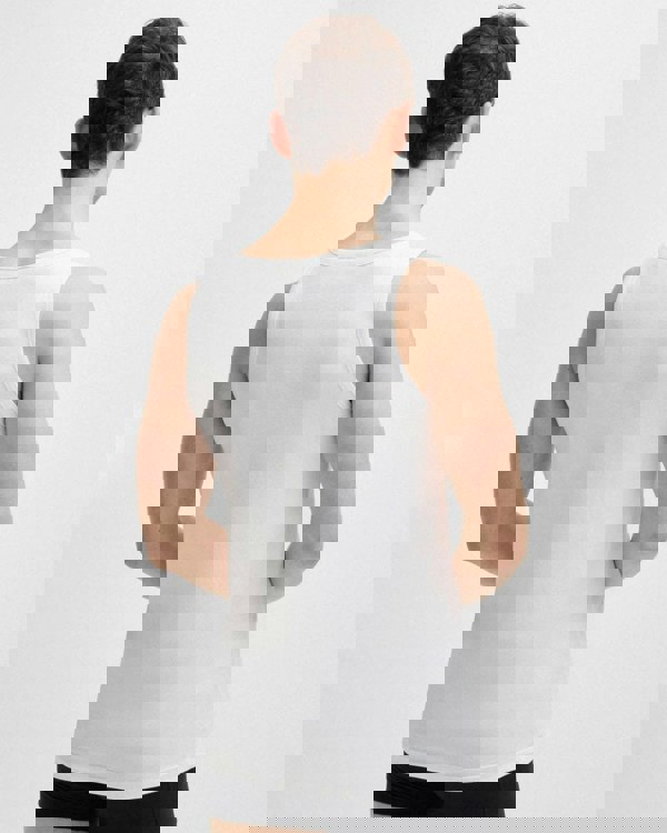 BOSS Orange BOSS Orange TankTop Classic Mens 3 Pack Cotton Underwear Vests with Embroidered Logos NOS