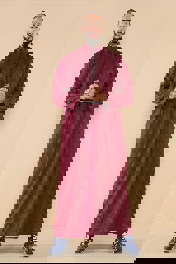 103_thobe_Wine_L - 56, 103_thobe_Wine_M - 54, 103_thobe_Wine_S - 52, 103_thobe_Wine_XL - 58, 103_thobe_Wine_XXL - 60