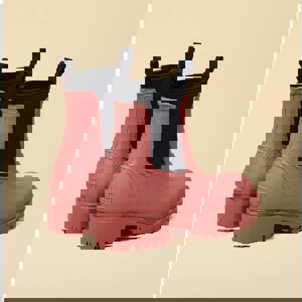 Joules Joules OAKFIELD Womens Wellingtons Pink Blue