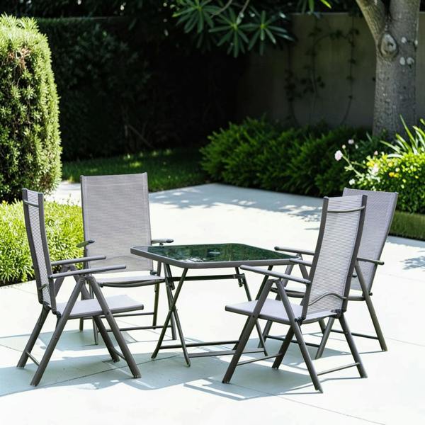The Garden Marketplace Henley 4 Seater Garden Dining Set