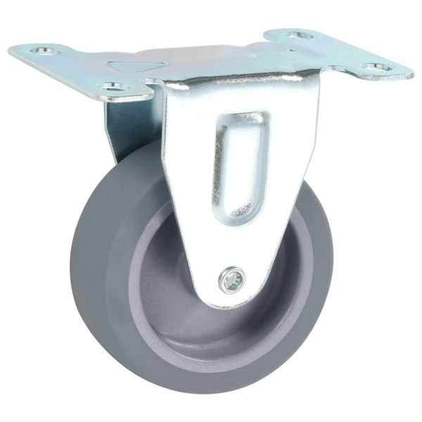 Berkfield 16 pcs Fixed Casters 75 mm