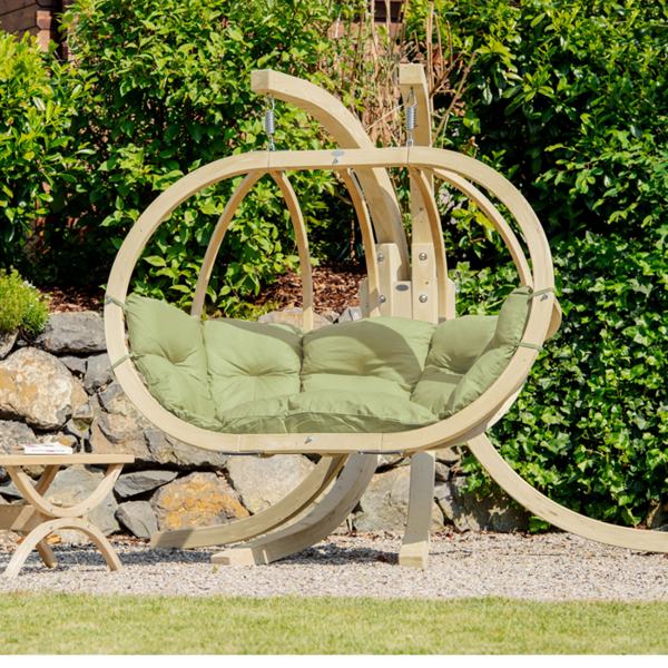 Amazonas Globo Royal Double Hanging Egg Chair Set