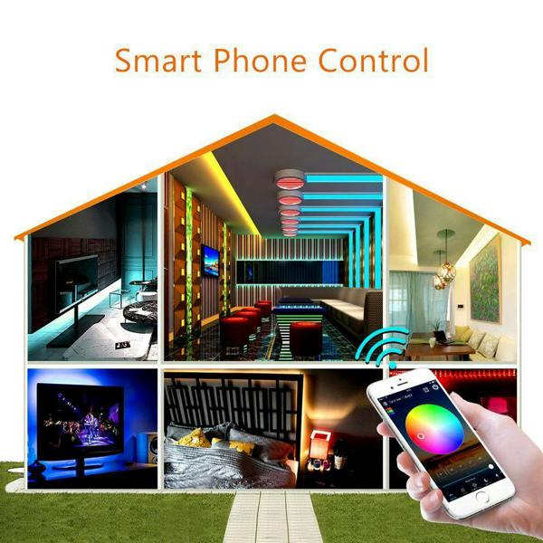 ENER-J 5M WiFi LED Strip Kit with 6A Adapter, CCT Changing & Dimmable, IP65, Works with Alexa, Google Home, iOS & Android