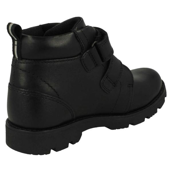 Clarks Boys Clarks Lightweight Hook & Loop Fastening Ankle Boots Heath High