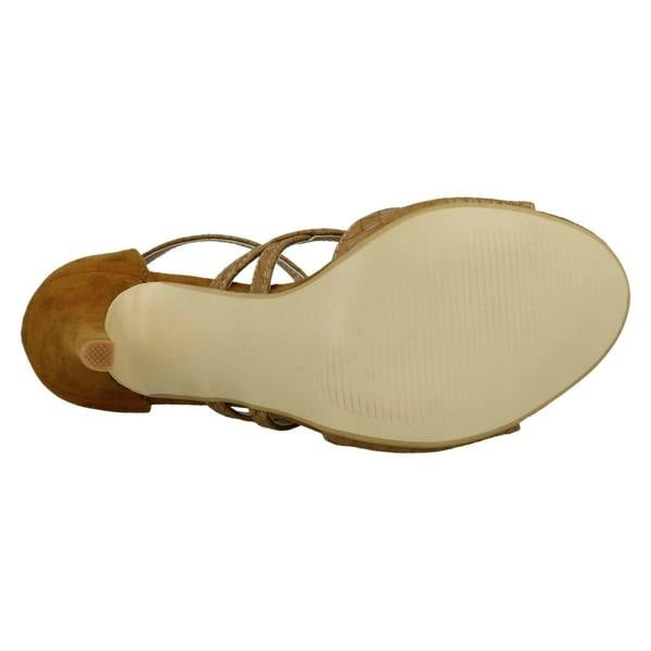 Anne Michelle Ladies Anne Michelle Open Toe T-Bar Heels