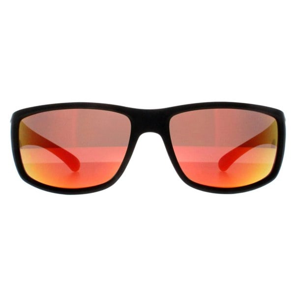 BMW Motorsport Sunglasses BS0033 02U Black Brown Mirror