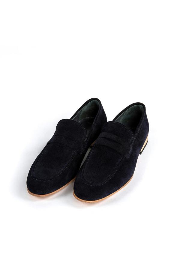 SUEDE SLIP ON SHOE - Premium Men's Patterned Shirt by Claudio Lugli | Bold Design, Tailored Fit, Best Printed Shirts