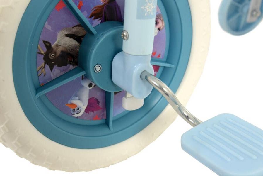 MV Sports MV Frozen 2 Kids 2-In-1 10" Training Bike - Balance/Pedal w/ Stabilisers