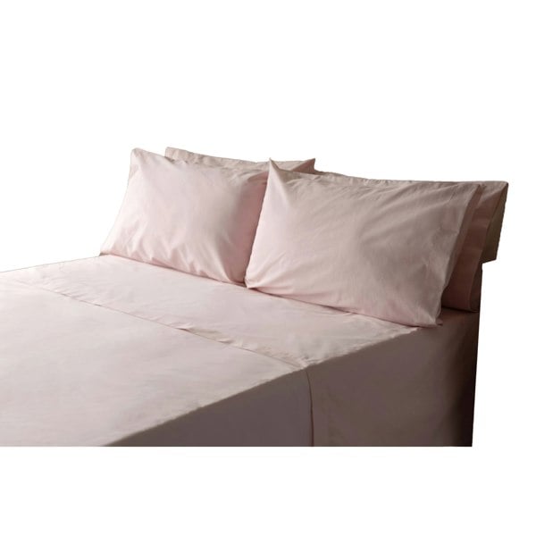 Belledorm Cotton Extra Deep Fitted Sheet - Blush