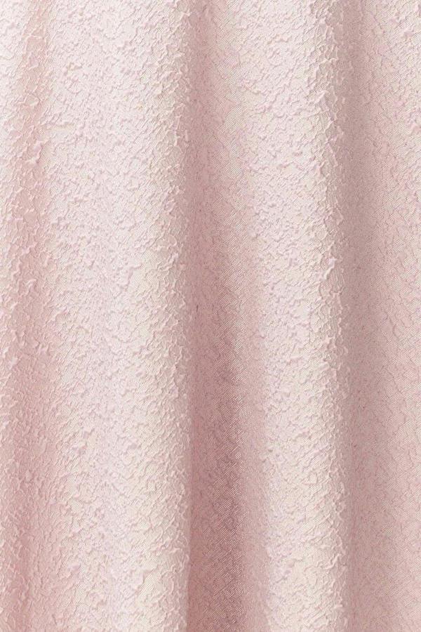 WOVCOR Strapless Textured Midi Dress