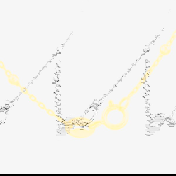 T. H. Baker 9ct Yellow Gold 16 Inch Ball Trace Chain 1.13.7903