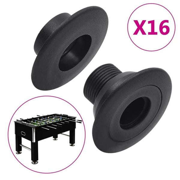 Berkfield Football Table Bearings for 15.9/16 mm Rod 16 pcs