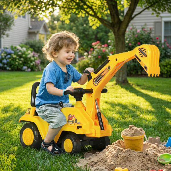 Kids Ride-on Construction Car