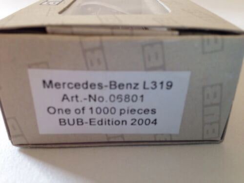 MCSlots Bub Mercedes Benz L319 06801 Limited 1 of 1000 Pcs New