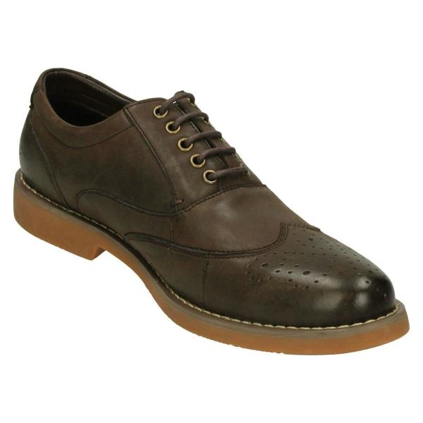 Thomas Blunt Mens Thomas Blunt Formal Brogue Shoes A2140