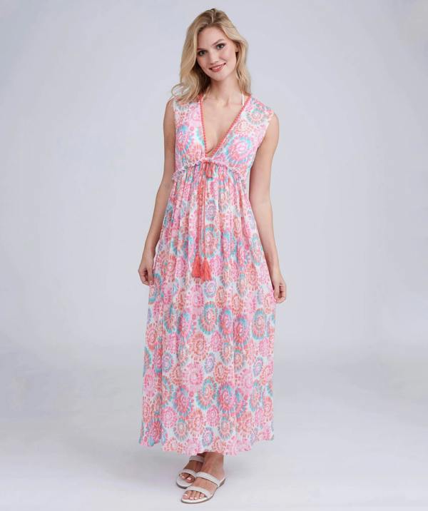 Pia Rossini Illusion Maxi Dress