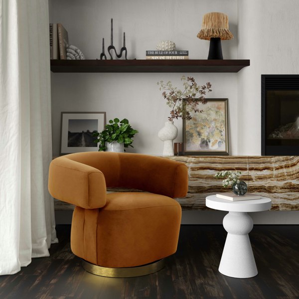 Furniture Edit Lupita White Side Table