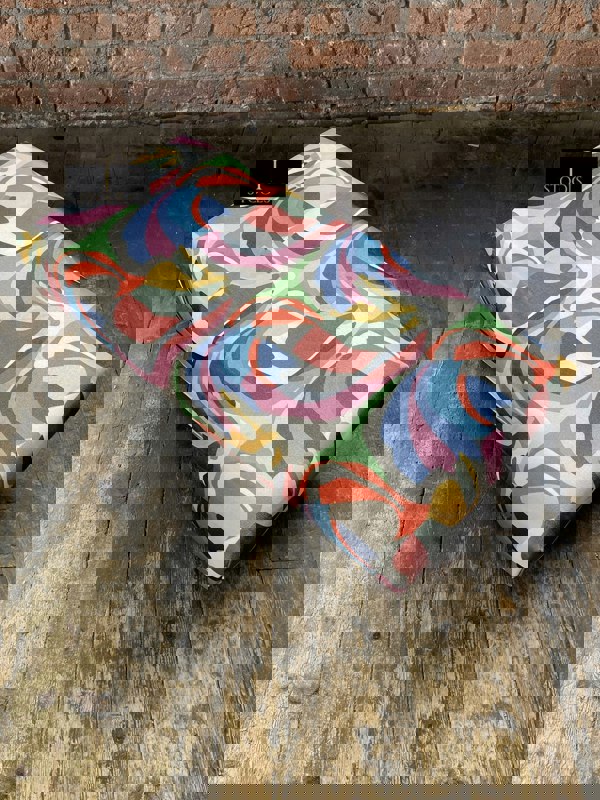 ISTOOLS Footstool Floral vue bench coffee table