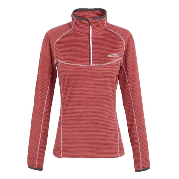 Regatta Women's Yonder II Half Zip Fleece Top - Rumba Red