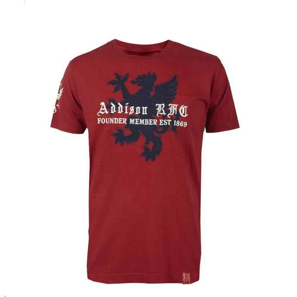 Addison-Rugby-T-Shirt-1871-Red-Front