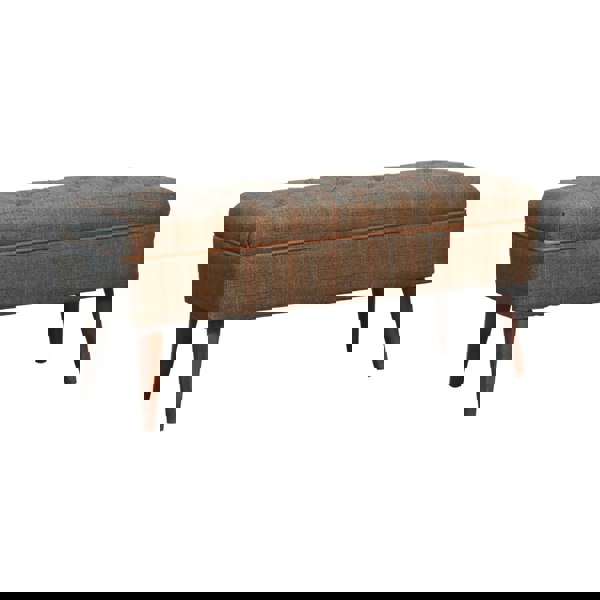 Artisan Furniture Multi Tweed Buffalo Pipe Bench