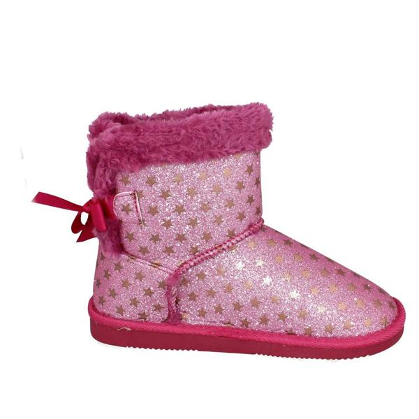 Spot On Girls Spot On Faux Fur Trim Ankle Boots