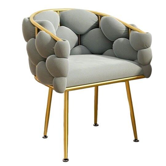 Havendro Bedroom Dressing Chair Luxury Backrest Chair Single Leisure Sofa Chair
